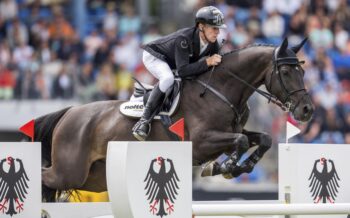 Reit-WM in Aachen Springreiten