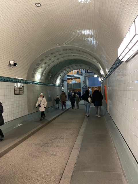 Elbtunnel in Hamburg