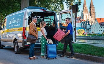 Flughafentransfer und Haustürabholung