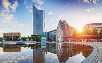 Leipzig - Städtetrip mit Blick auf die Stadt
