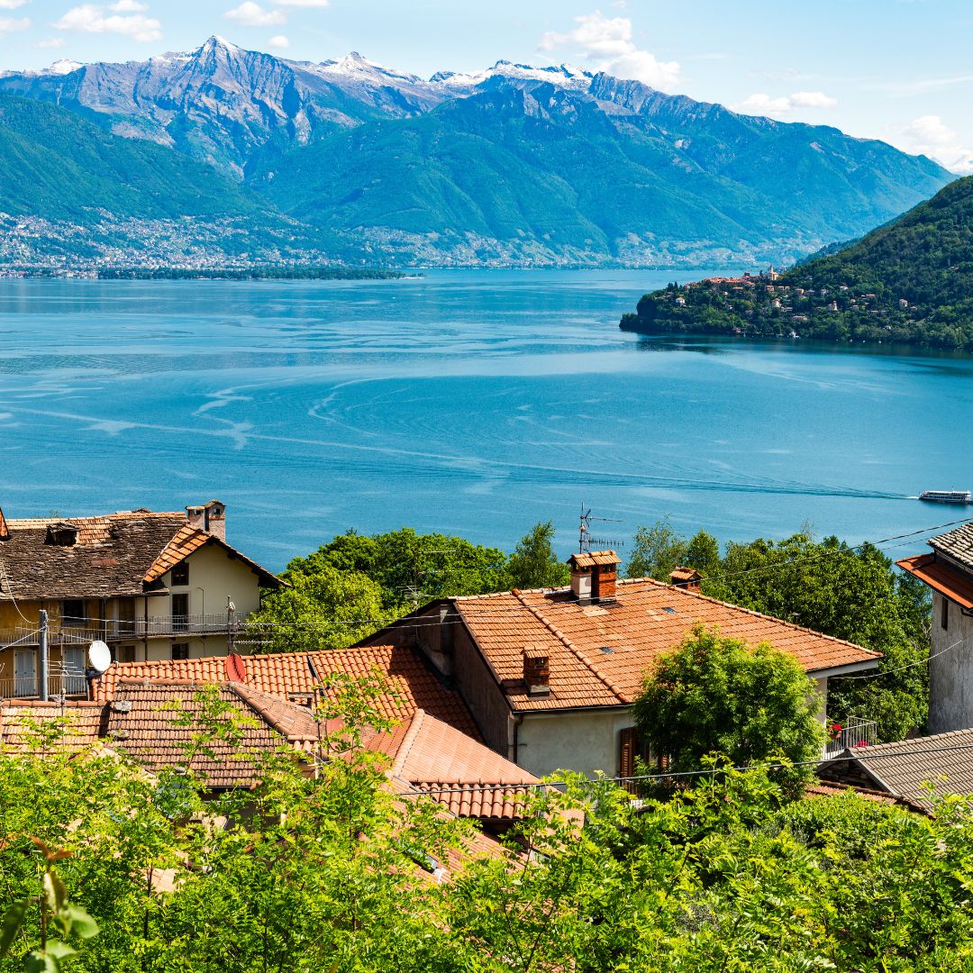 Lago Maggiore in Italien