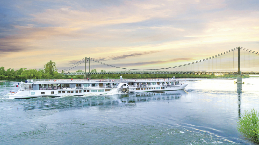 MS Loire Princesse auf der Loire Flusskreuzfahrt