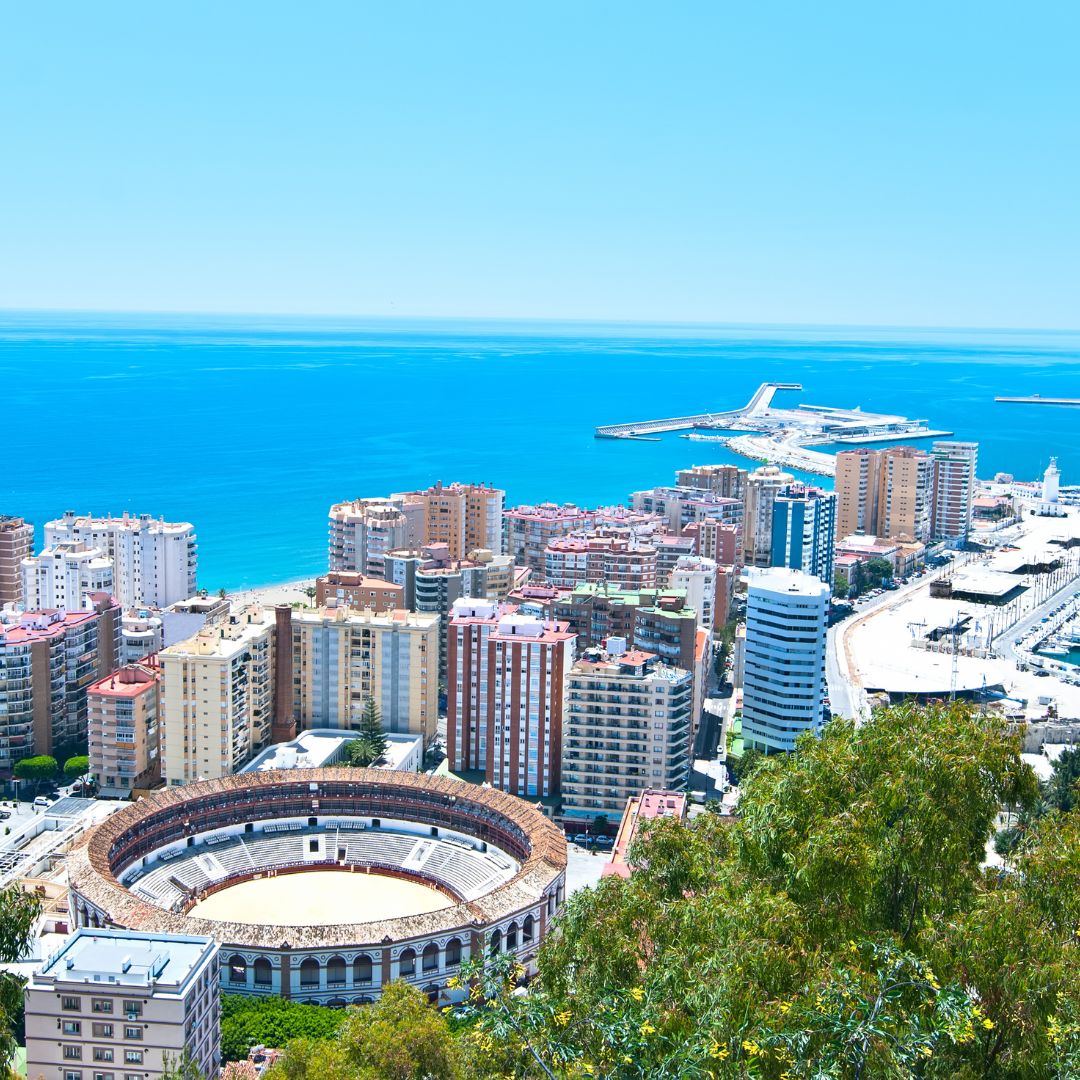 Malaga in Spanien