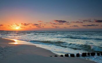 Der Strand beim Ostseeheilbad Graal-Müritz an der Ostsee