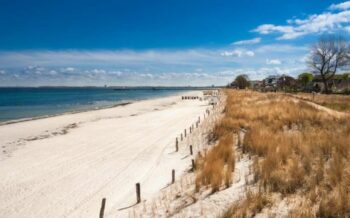 Der Strand in Scharbeutz an der Ostsee