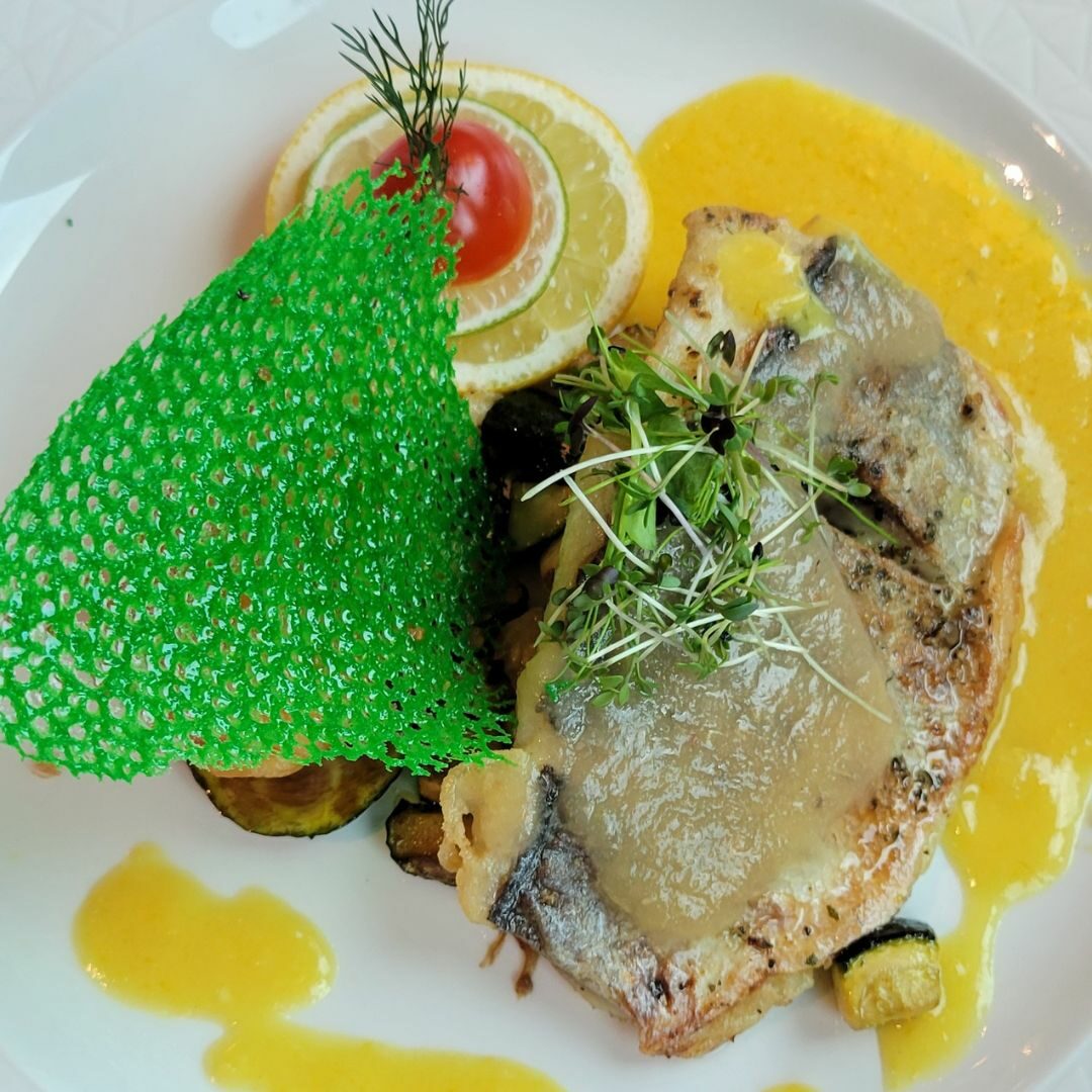 Essen am ersten Tag der Flusskreuzfahrt