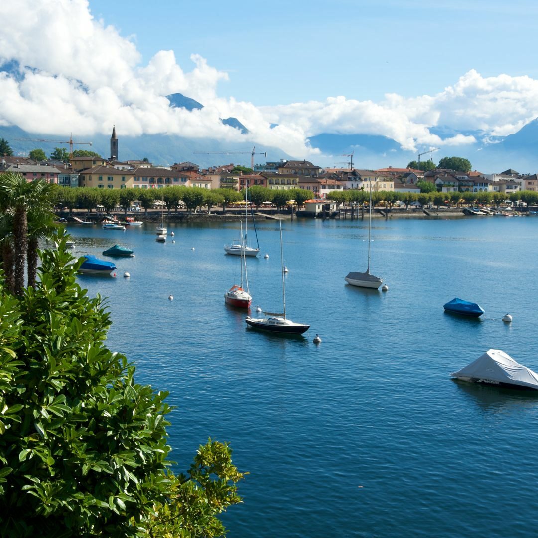 Lago Maggiore in Italien