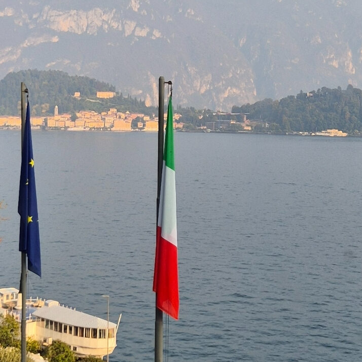 Aussicht auf den Comer See