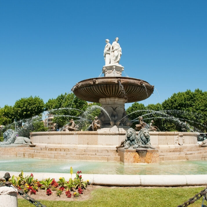Brunnen in Aix-en-Provence