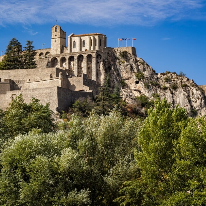 Festung in der Altstadt von Sisteron