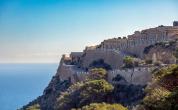 Stadt an der Küste von Cartagena