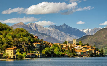 Der Comer See in Italien