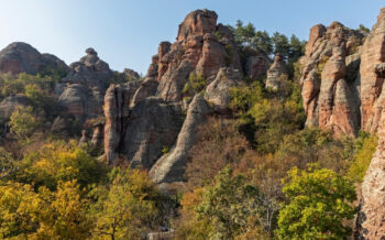 Felslandschaft in Vadin, Bulgarien