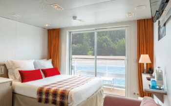 Kabine auf der Loire Princesse