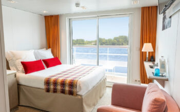 Kabine auf der Loire Princesse