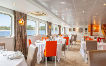 Restaurant auf der Loire Princesse