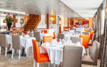 Restaurant auf der Loire Princesse