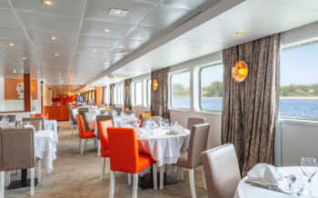 Restaurant auf der Loire Princesse