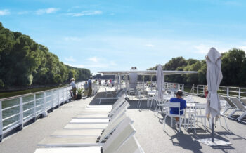 Sonnendeck der Loire Princesse
