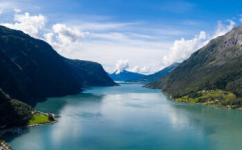 Lustrafjord in Norwegen