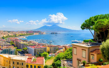 Meerblick von Neapel