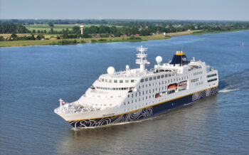 Außenansicht der MS Hamburg