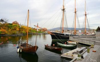 Museumsschiff in Oslo, Norwegen