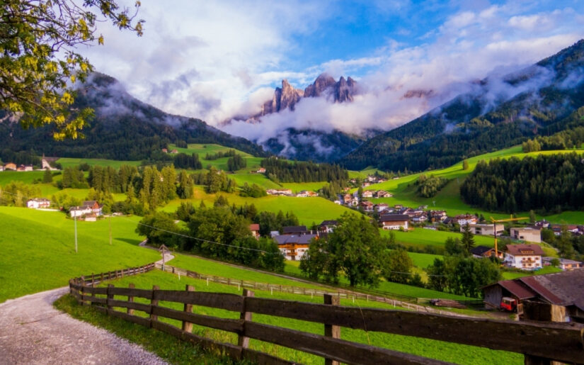 Landschaft in Tirol/Norditalien