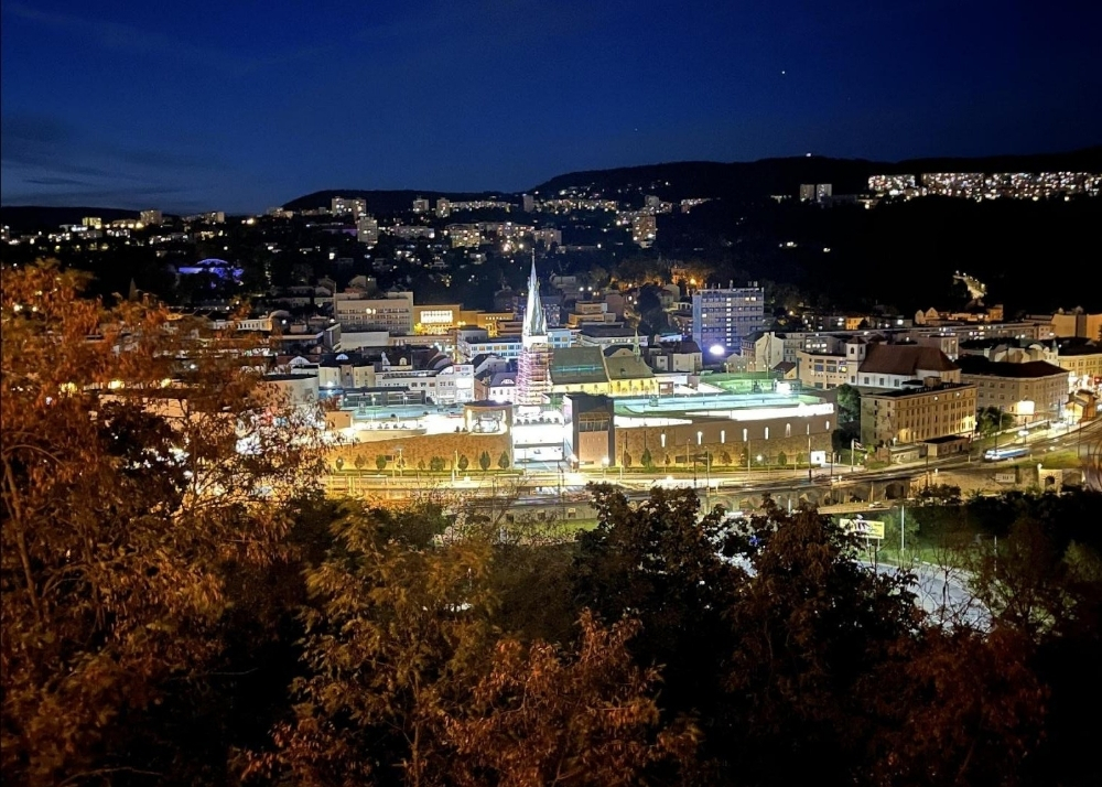 Pirna bei Nacht