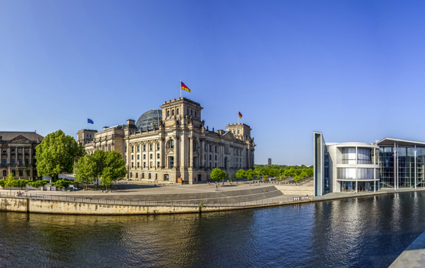 Berlin,Reichstag,Spree,Panorama