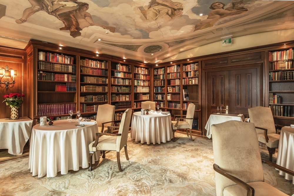 Adlon Kepinski Berlin Bibliothek DInner