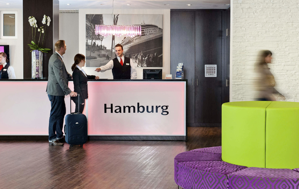 Mercure Hotel Hamburg am Volkspark Rezeption