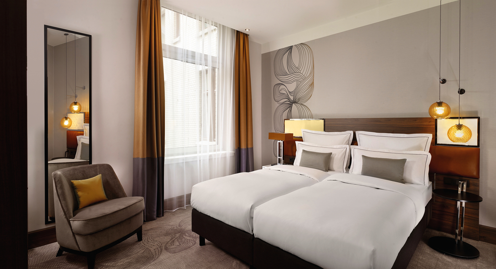 Doppelzimmer im Hotel Reichshof Hamburg