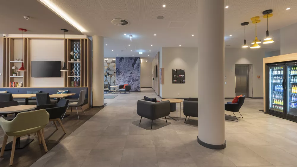Lobby des Holiday Inn Express & Suites Potsdam