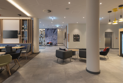 Lobby des Holiday Inn Express & Suites Potsdam