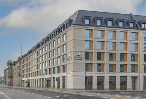 Außenansicht des Holiday Inn Express & Suites Potsdam