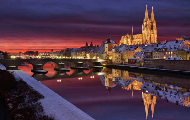 Winter in Regensburg 