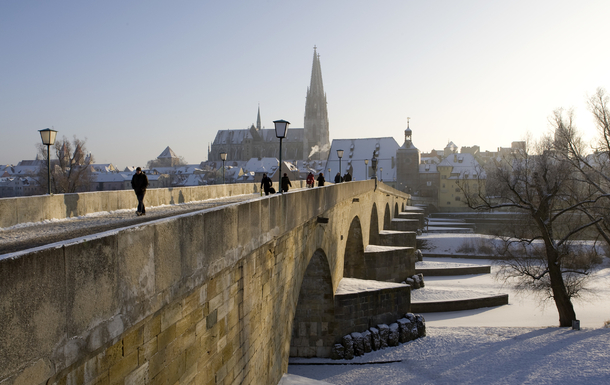 Winterliches Regensburg