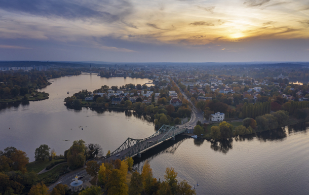 Potsdam Havel Glienicker Brücke