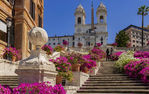 spanische Treppe in Rom, Italien