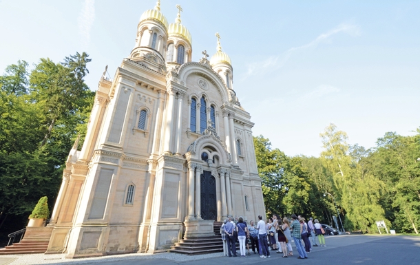 Die Russische Kirche auf dem Neroberg