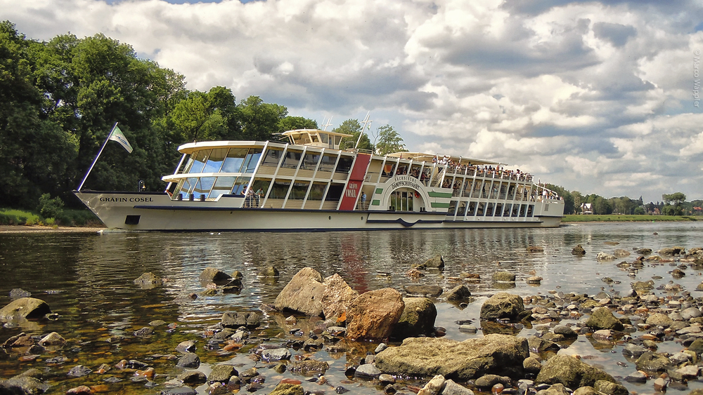 DRESDEN - Glitzer, Glamour & Genuss auf Ihrem Salonschiff zu Silvester 2022 / 2023!