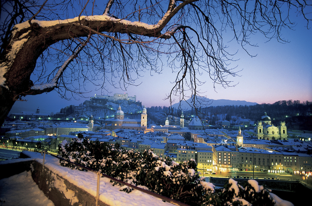 Winterliches Salzburg