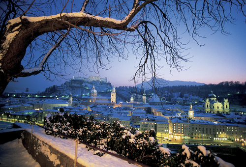 Winterliches Salzburg