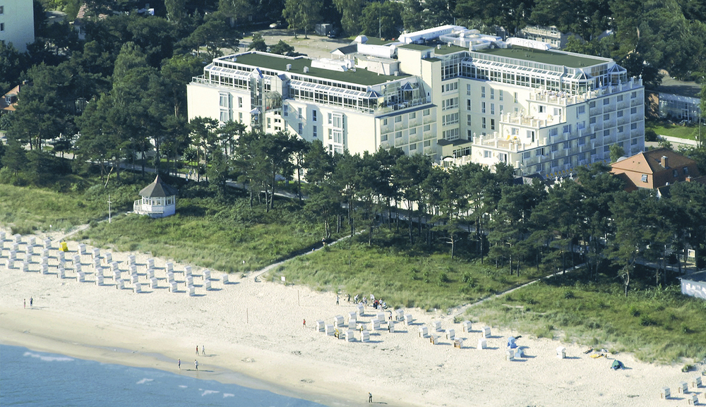 Luftansicht Rugard Thermal Strandhotel
