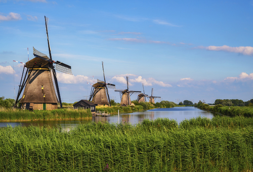 Kinderdijk Windmühlen Holland