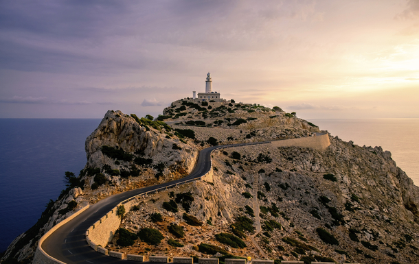 Leuchtturm am Kap Formentor in Nordmallorca
