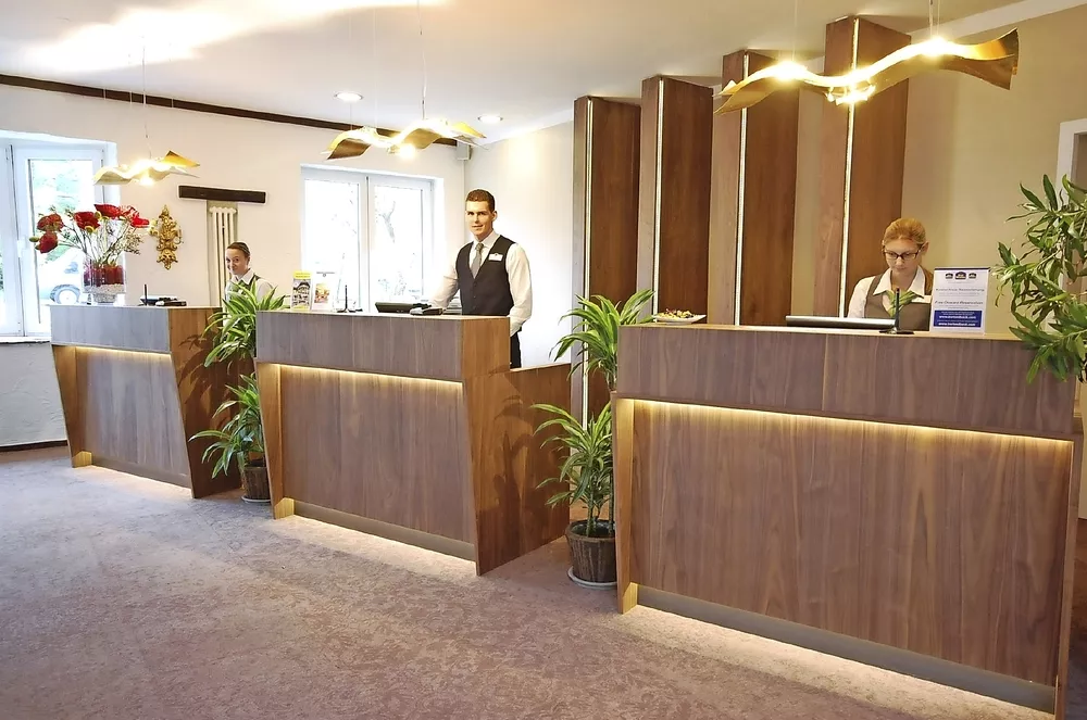 Best Western Hotel Mainz Rezeption