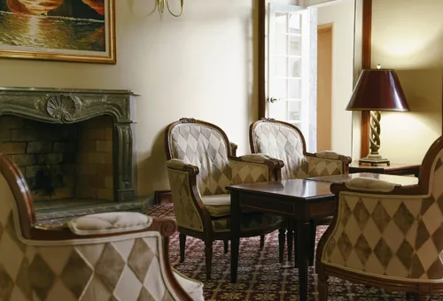 Lounge des Hotel Talisman auf den Azoren