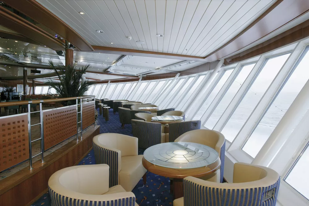 Aussichtslounge auf der Color Fantasy